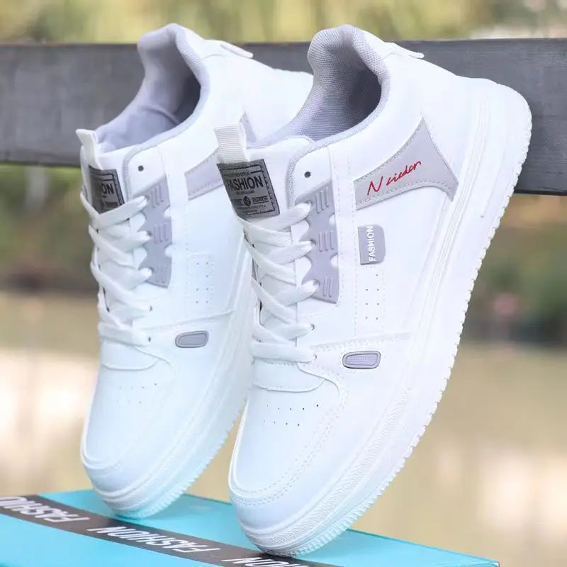 2025 New Brand Flats Shoes Men Casual Skateboarding Shoes High Top Sneakers Sports Shoes Breathable Street Shoes Chaussure Homme