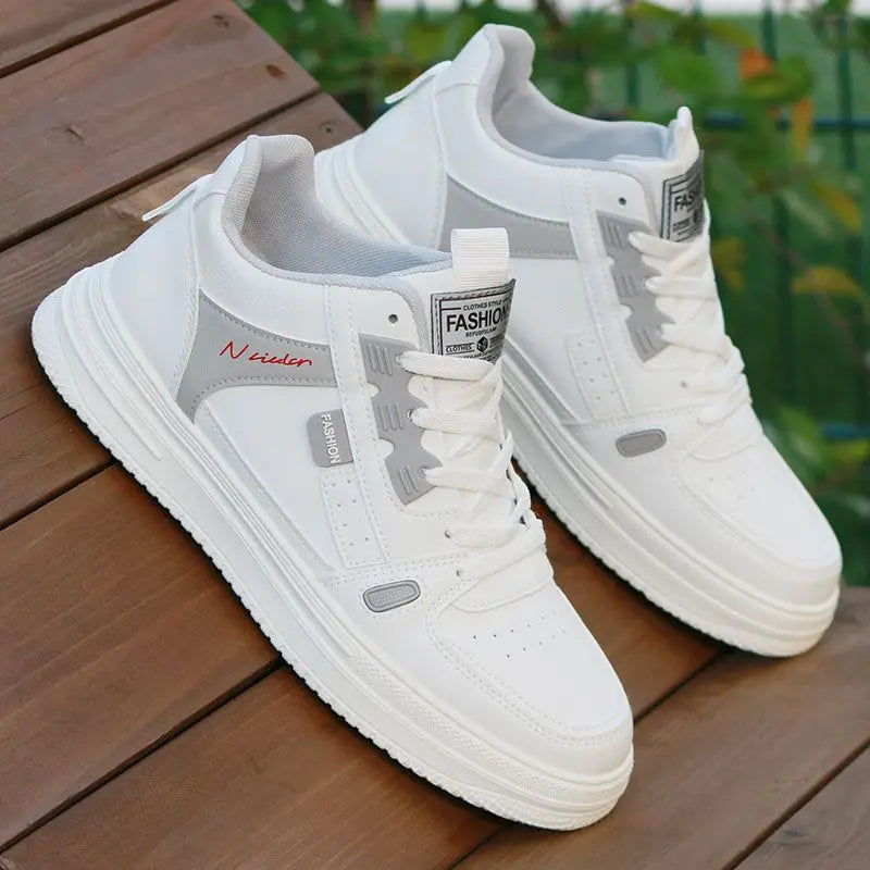 2025 New Brand Flats Shoes Men Casual Skateboarding Shoes High Top Sneakers Sports Shoes Breathable Street Shoes Chaussure Homme